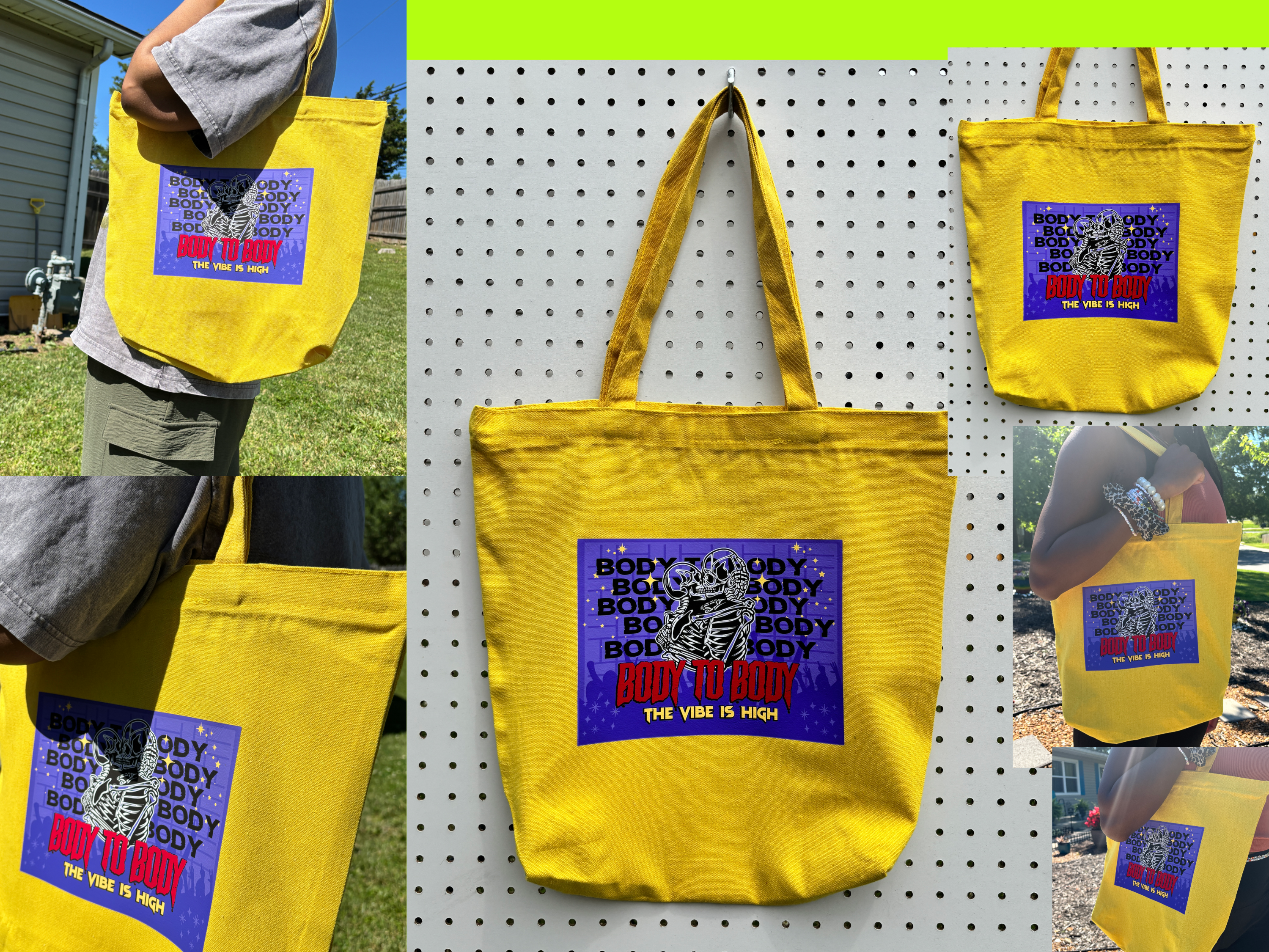 BTS TOTES (ZIPPERED)
