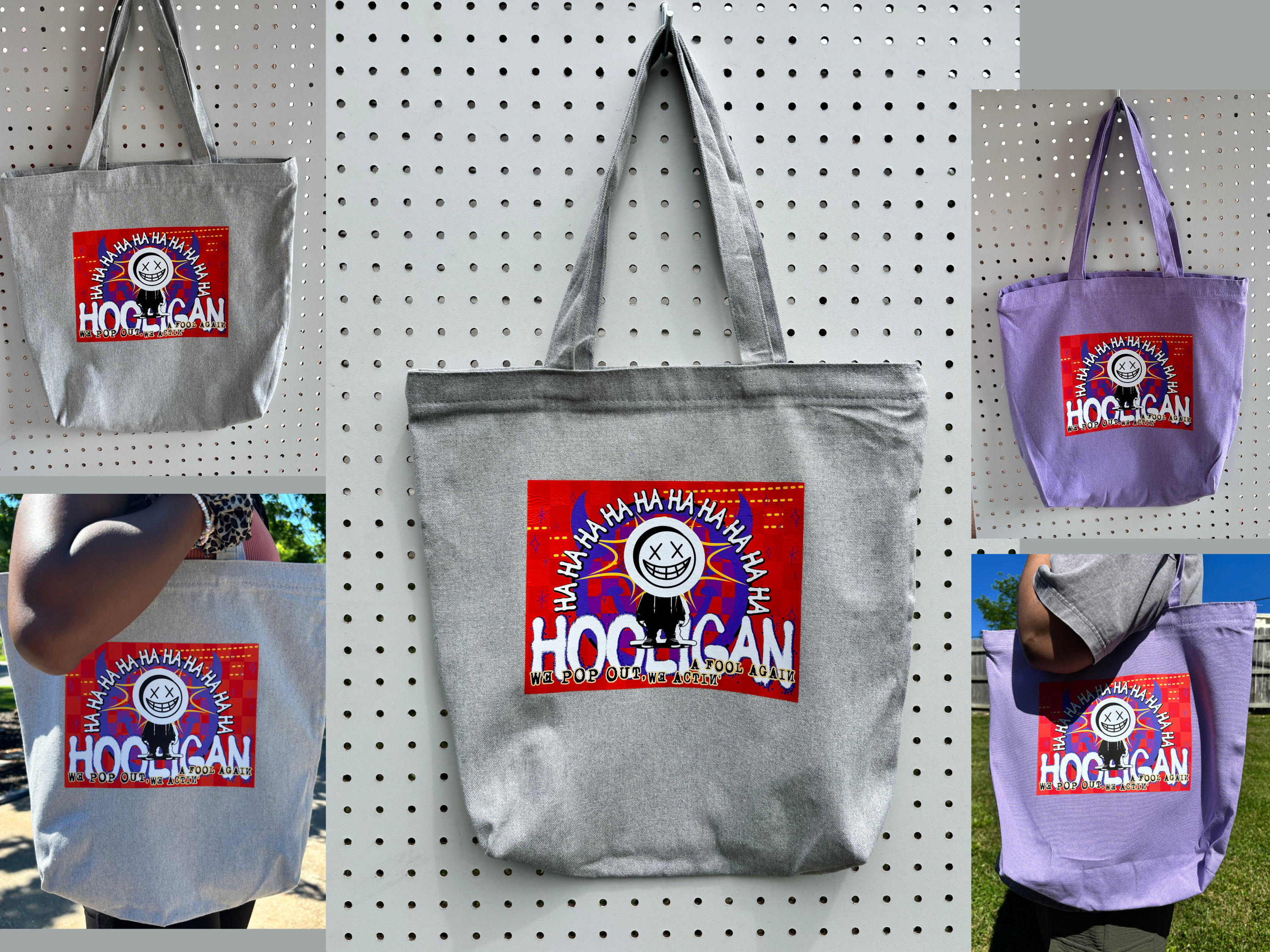 BTS TOTES (ZIPPERED)