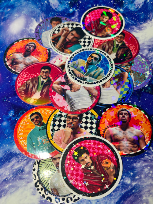 Bad Bunny Sticker Packs! | 8PCS | HOLOGRAPHIC