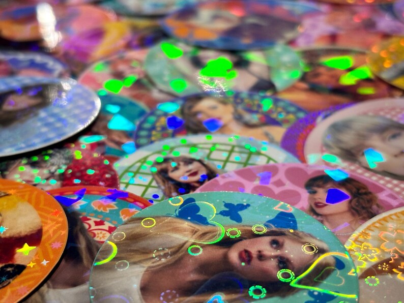 Taylor Swift inspired Sticker Packs! | 8PCS | HOLOGRAPHIC