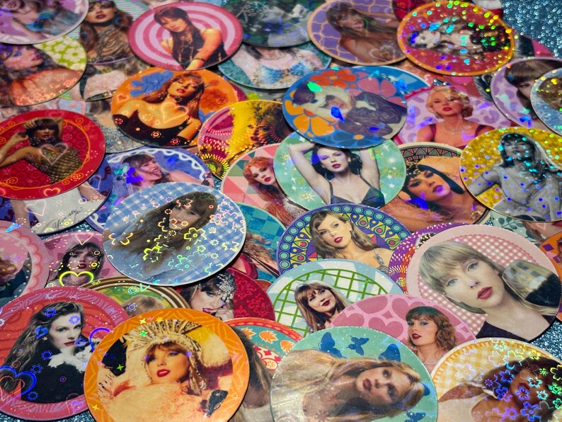 Taylor Swift inspired Sticker Packs! | 8PCS | HOLOGRAPHIC