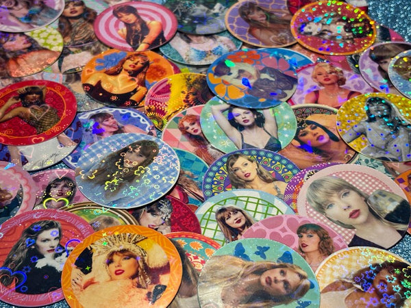 Taylor Swift inspired Sticker Packs! | 8PCS | HOLOGRAPHIC
