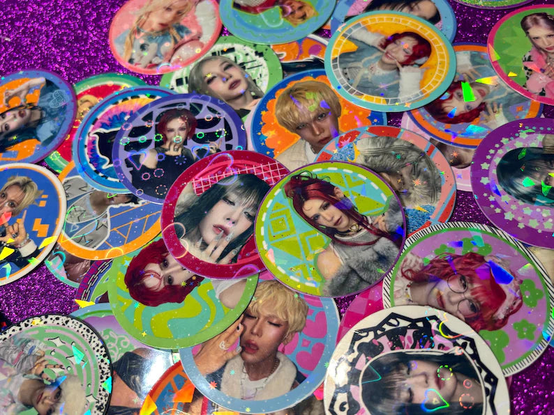 XLOV inspired Holographic Sticker Packs! | 8PCS