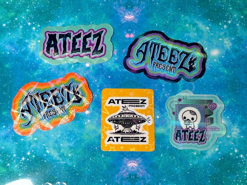 Novelty Kpop Sticker Packs!