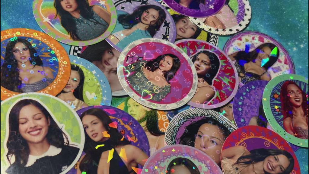 Olivia Rodrigo Sticker Packs! | 8PCS | HOLOGRAPHIC